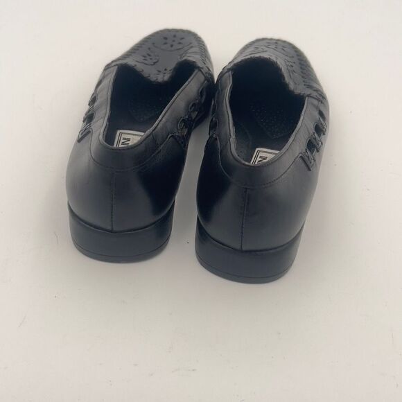 Bellini Flats Sports Black Shoes Women's 6M Ballet Leather Shoes - Picture 4 of 10